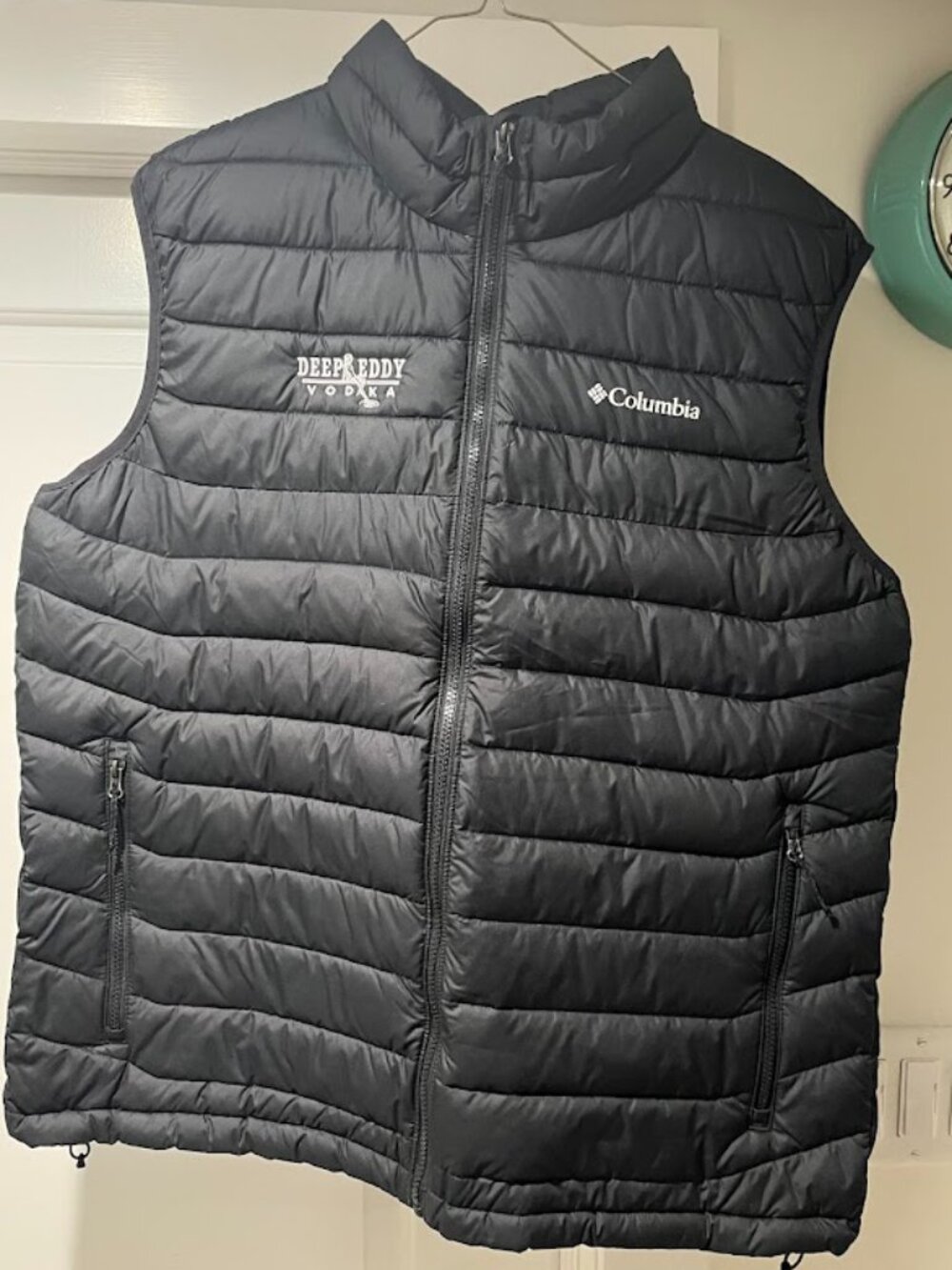 NWOT Columbia Omni-Heat Puffer Vest XL – Deep Eddy Vodka Branded
